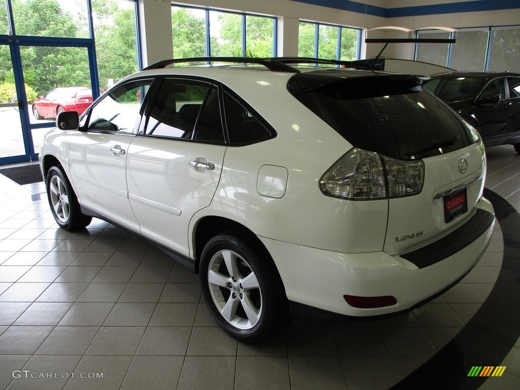 2008 RX 350 AWD - Crystal White / Light Gray photo #9