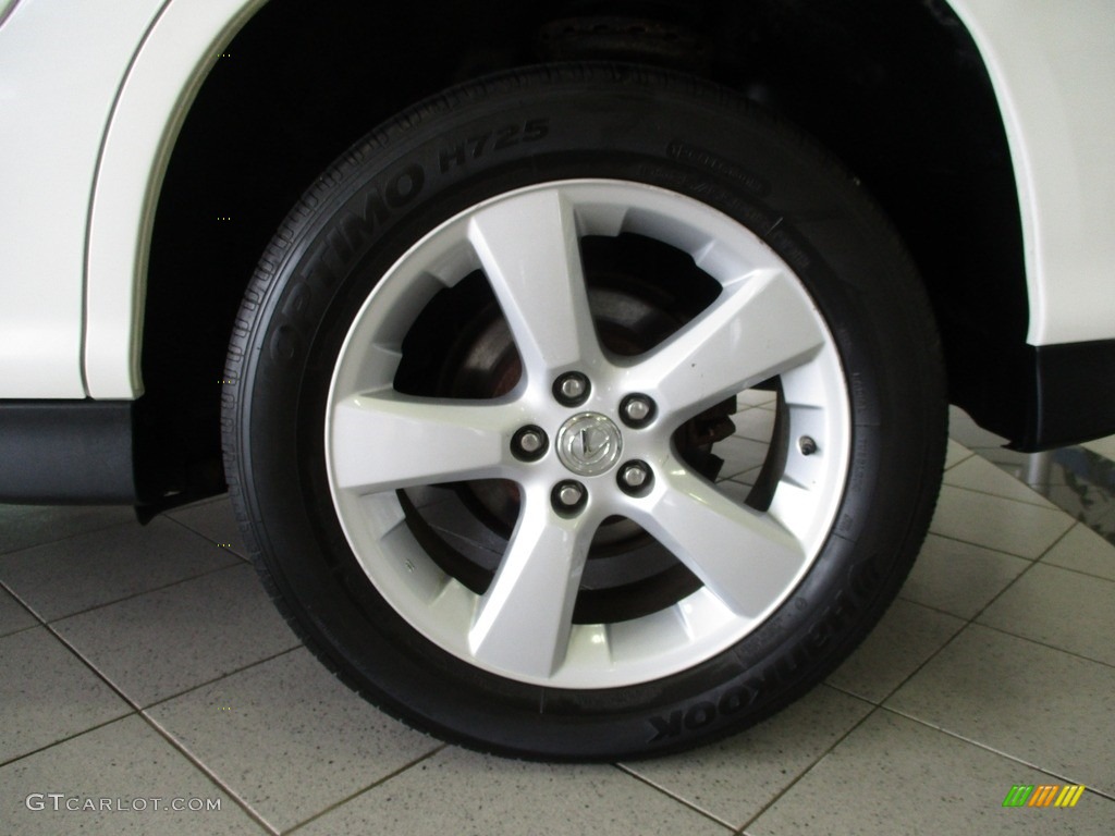2008 RX 350 AWD - Crystal White / Light Gray photo #11