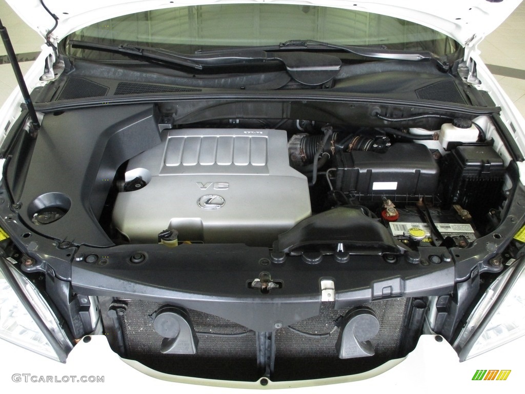 2008 RX 350 AWD - Crystal White / Light Gray photo #15