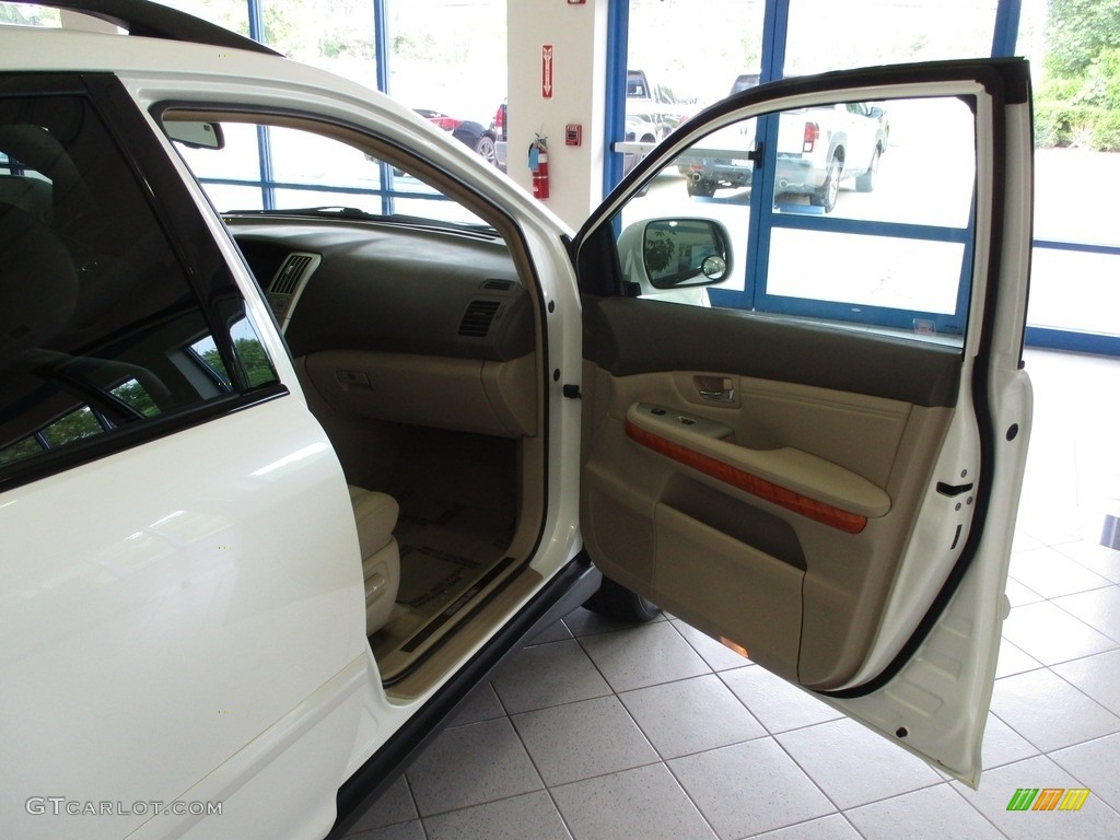 2008 RX 350 AWD - Crystal White / Light Gray photo #16