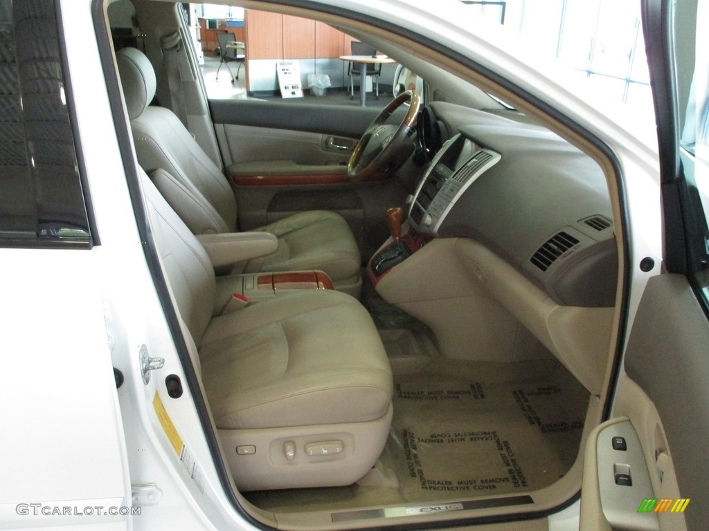 2008 RX 350 AWD - Crystal White / Light Gray photo #17
