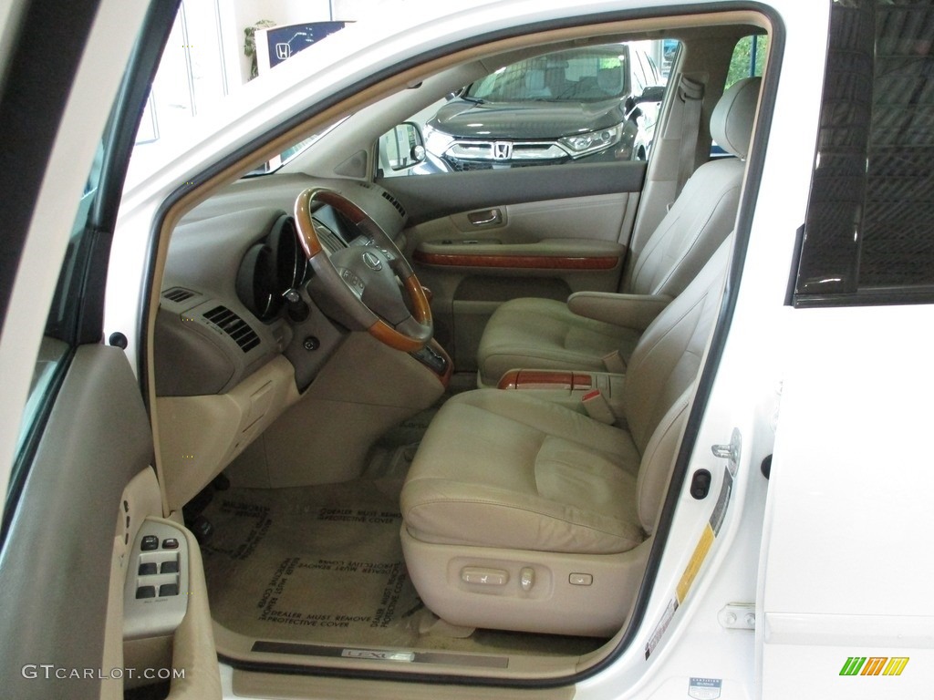 2008 RX 350 AWD - Crystal White / Light Gray photo #28