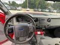 2011 Vermillion Red Ford F550 Super Duty XL Regular Cab 4x4 Dump Truck  photo #7