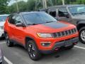 2018 Spitfire Orange Jeep Compass Trailhawk 4x4  photo #3