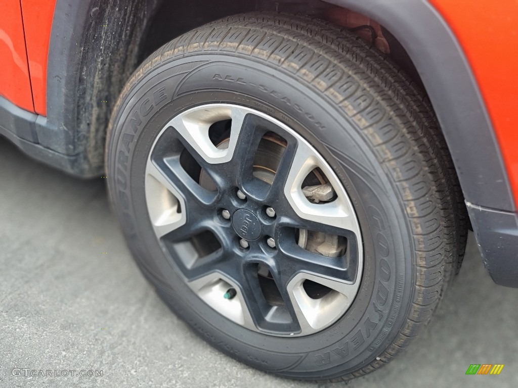 2018 Compass Trailhawk 4x4 - Spitfire Orange / Black/Ruby Red photo #4