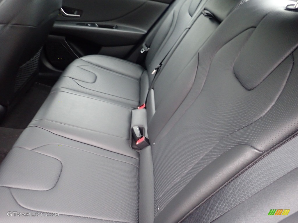 Black Interior 2023 Hyundai Elantra Limited Photo #144562575