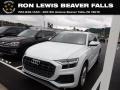 Glacier White Metallic 2019 Audi Q8 55 Premium quattro