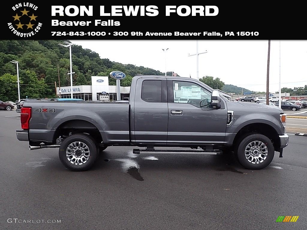 2022 F250 Super Duty XLT SuperCab 4x4 - Carbonized Gray / Black Onyx photo #1