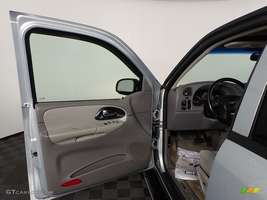 2007 TrailBlazer LT 4x4 - Graystone Metallic / Light Gray photo #9