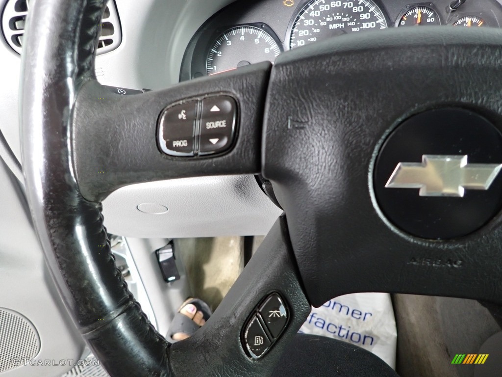 2007 TrailBlazer LT 4x4 - Graystone Metallic / Light Gray photo #14