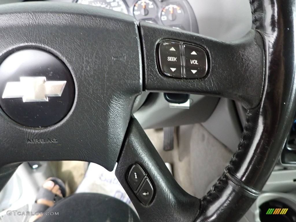 2007 TrailBlazer LT 4x4 - Graystone Metallic / Light Gray photo #15
