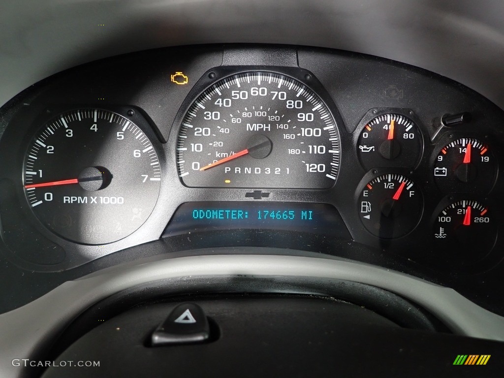 2007 TrailBlazer LT 4x4 - Graystone Metallic / Light Gray photo #16