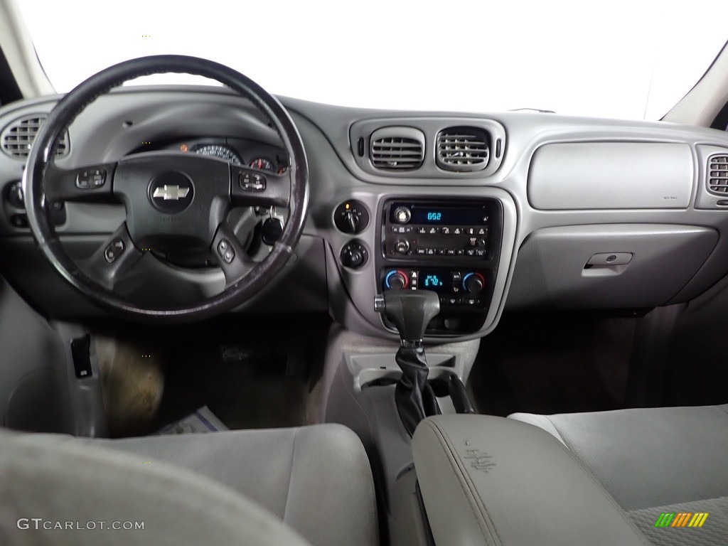 2007 TrailBlazer LT 4x4 - Graystone Metallic / Light Gray photo #23