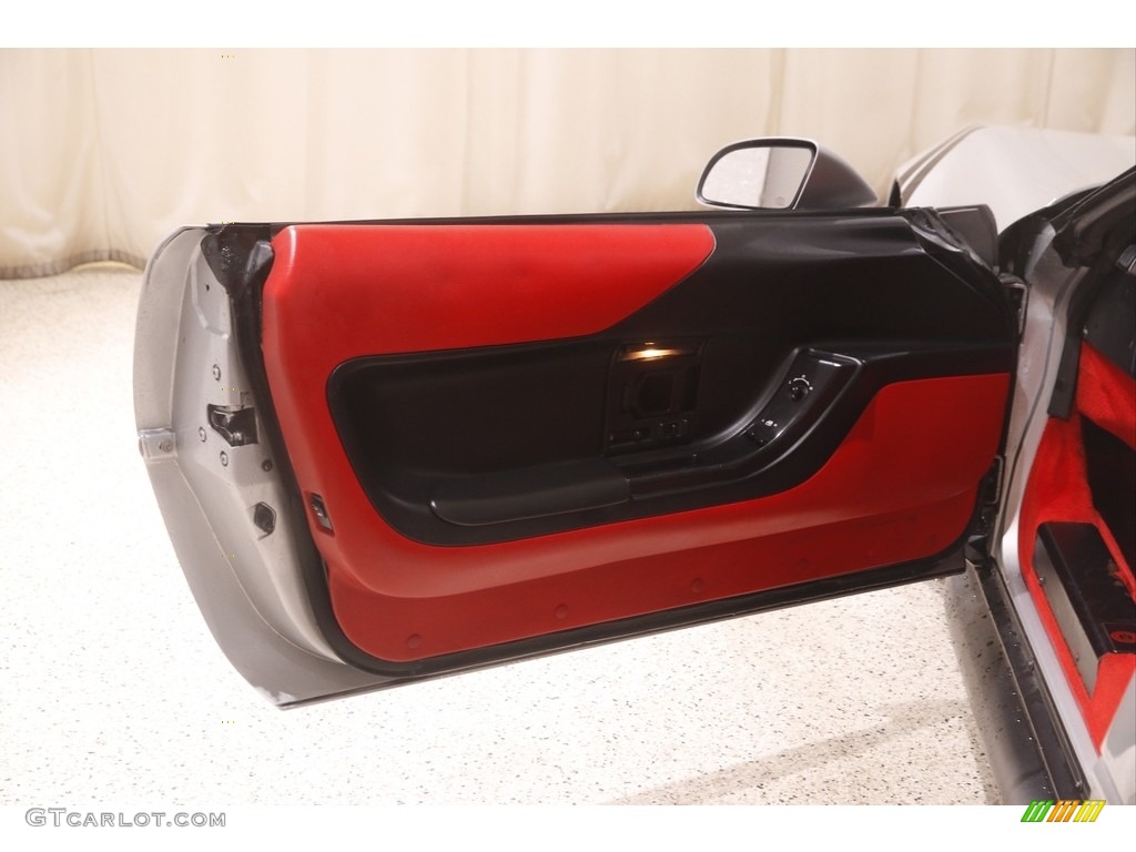1996 Chevrolet Corvette Coupe Red Door Panel Photo #144563832