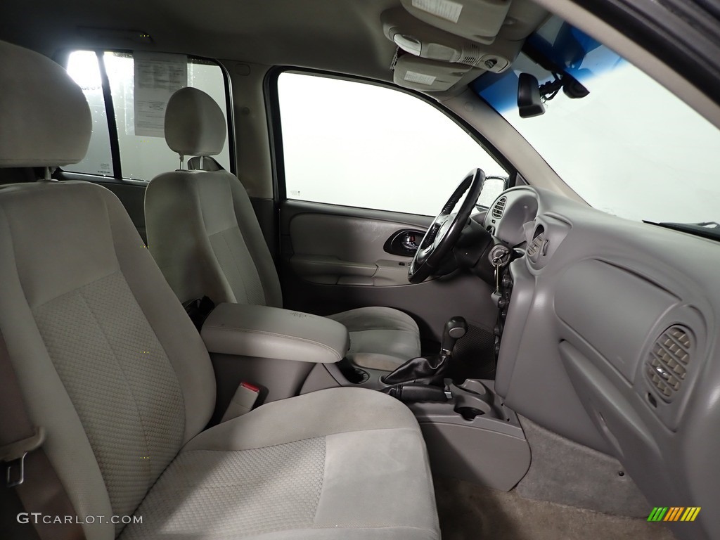 2007 TrailBlazer LT 4x4 - Graystone Metallic / Light Gray photo #25