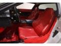 1996 Chevrolet Corvette Red Interior Front Seat Photo