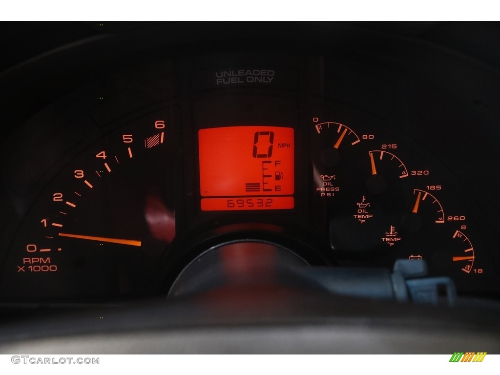 1996 Chevrolet Corvette Coupe Gauges Photo #144563907