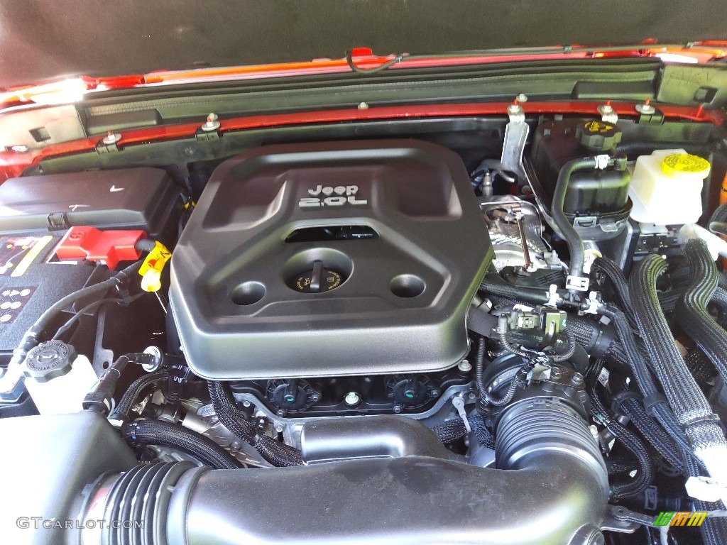 2022 Jeep Wrangler Unlimited Sahara 4XE Hybrid 2.0 Liter Turbocharged DOHC 16-Valve VVT 4 Cylinder Gasoline/Electric Hybrid Engine Photo #144563979