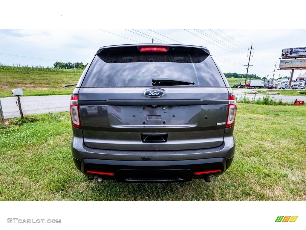 2015 Explorer Police Interceptor 4WD - Medium Titanium Metallic / Charcoal Black photo #5