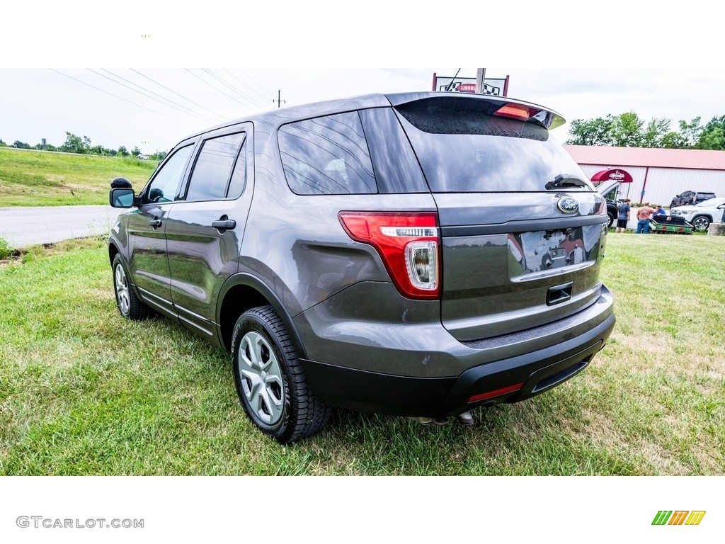 2015 Explorer Police Interceptor 4WD - Medium Titanium Metallic / Charcoal Black photo #6