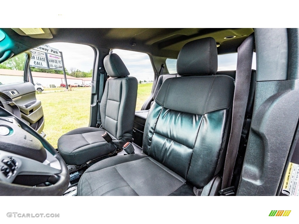 Charcoal Black Interior 2015 Ford Explorer Police Interceptor 4WD Photo #144564345