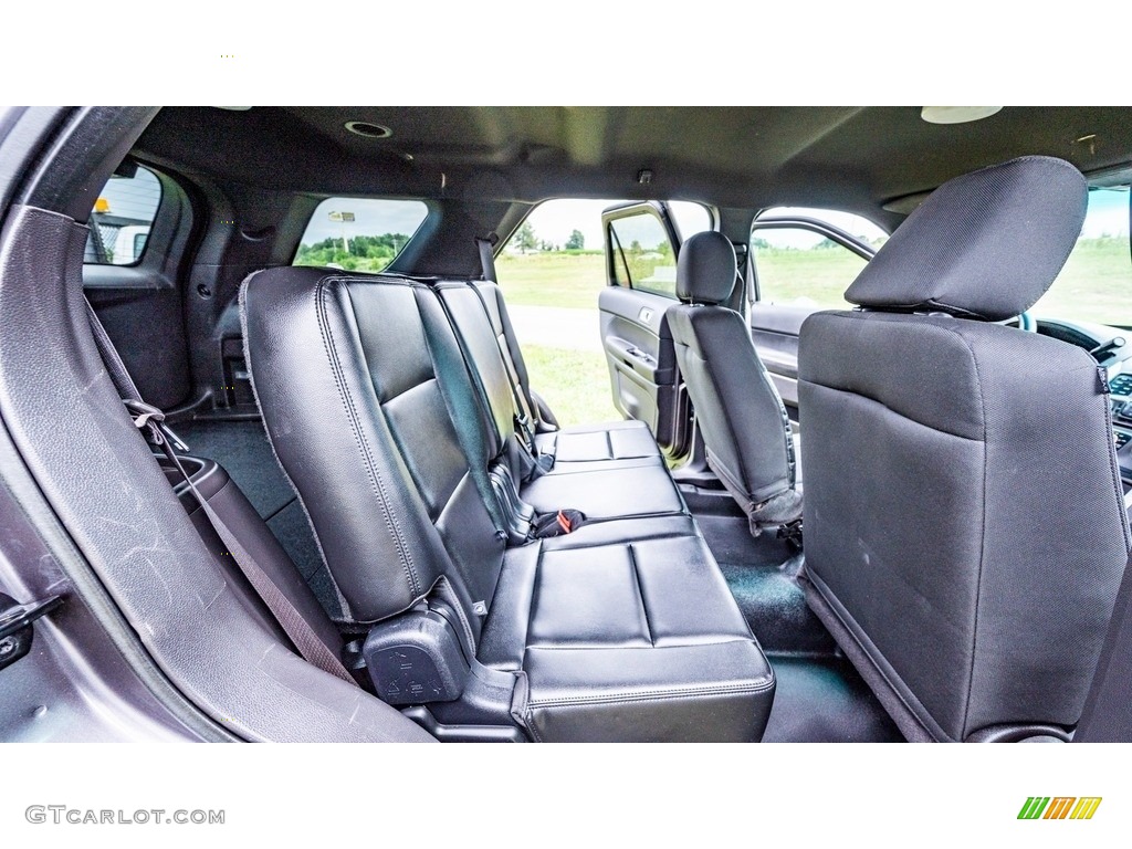 2015 Ford Explorer Police Interceptor 4WD Rear Seat Photo #144564444