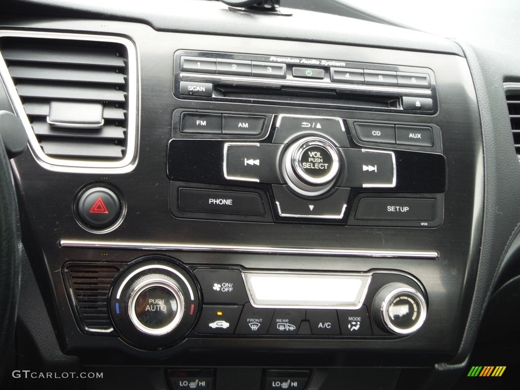 2013 Honda Civic EX-L Coupe Controls Photos