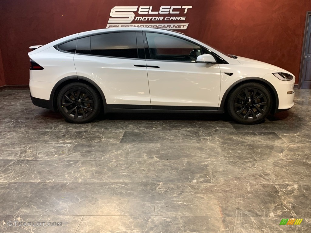 Solid Black 2022 Tesla Model X Plaid Exterior Photo #144564588