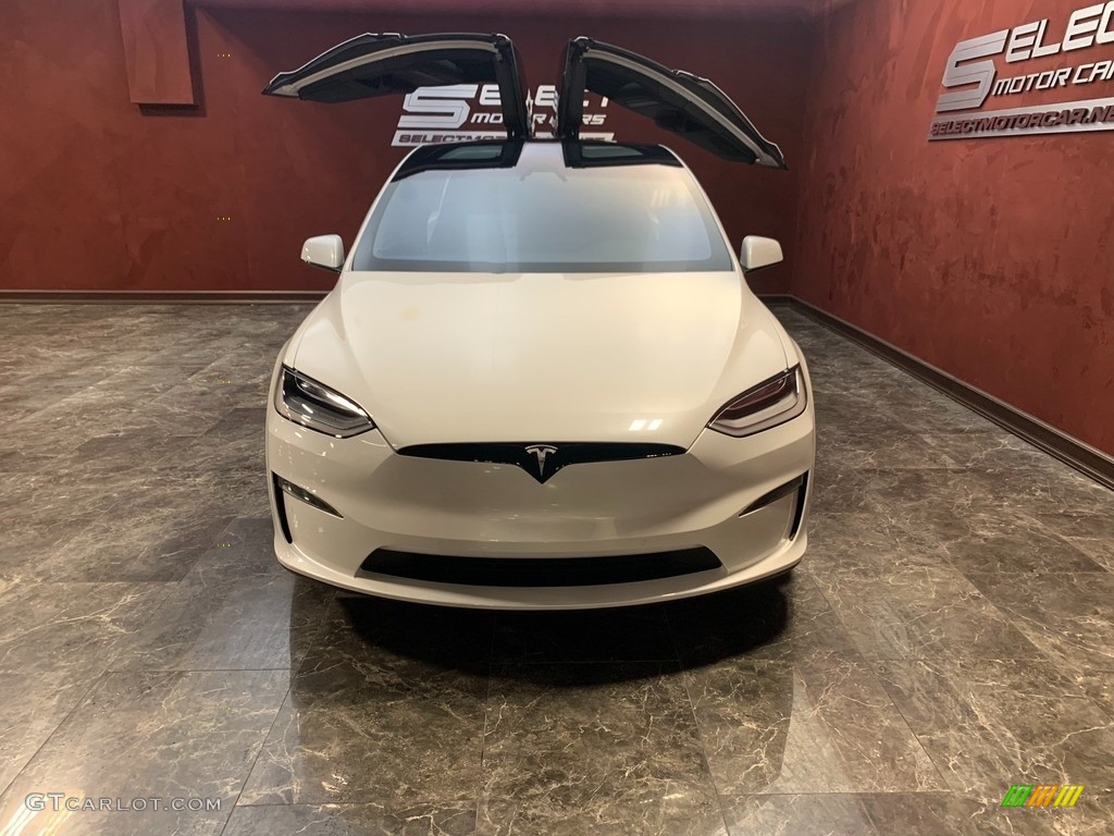 Solid Black 2022 Tesla Model X Plaid Exterior Photo #144564624