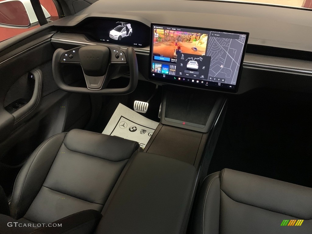 2022 Tesla Model X Plaid Dashboard Photos