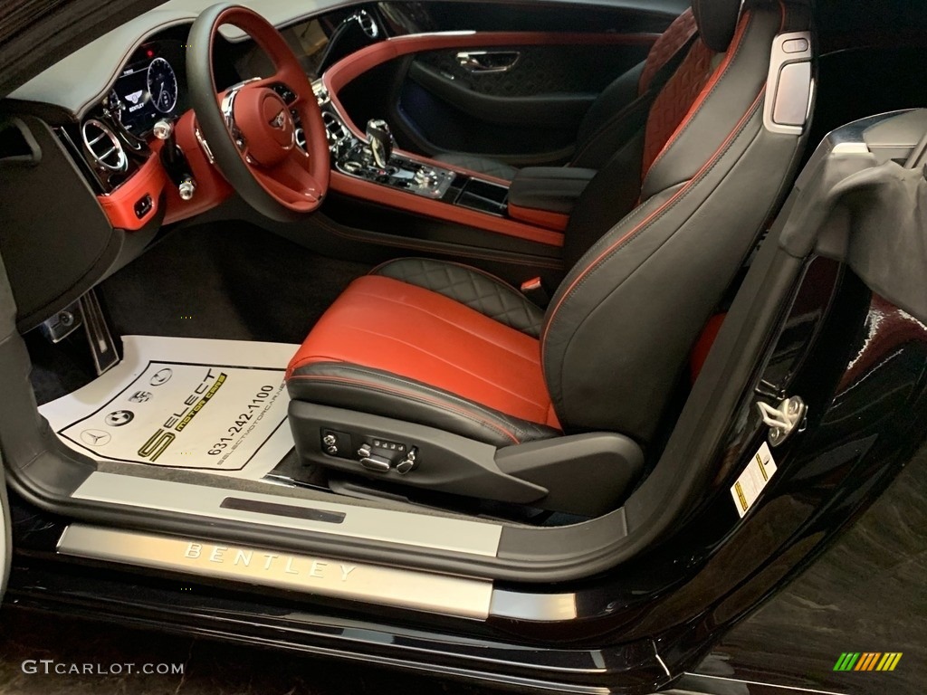 Hotspur/Black Interior 2021 Bentley Continental GT V8 Photo #144564939