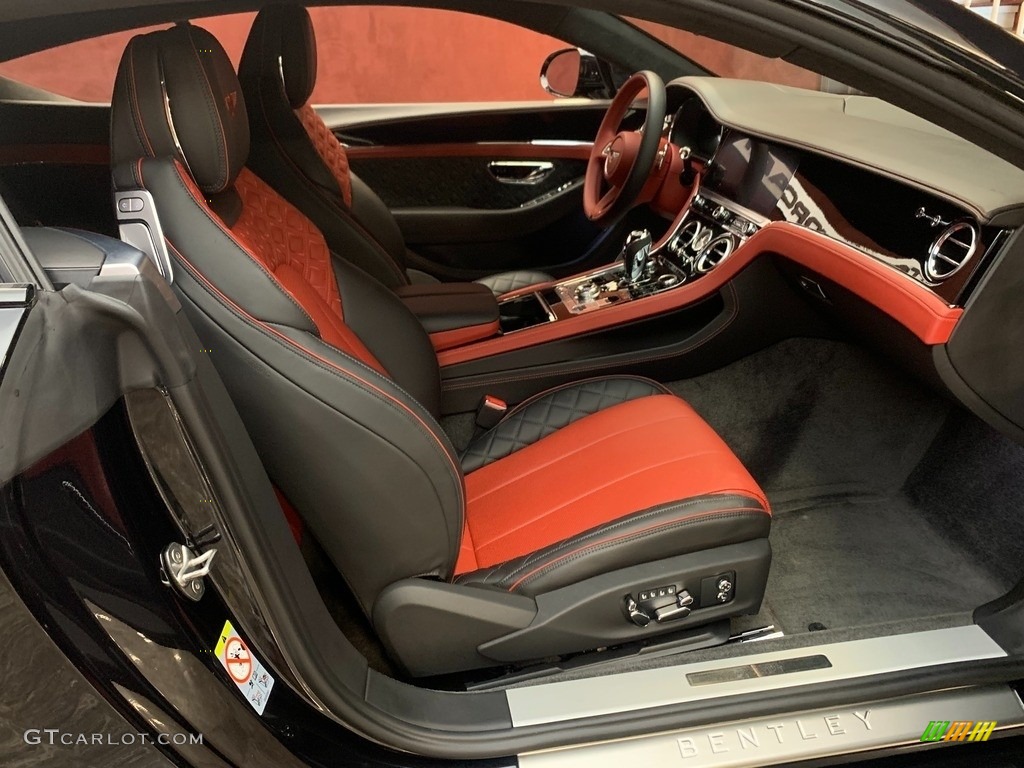 2021 Bentley Continental GT V8 Front Seat Photo #144565008