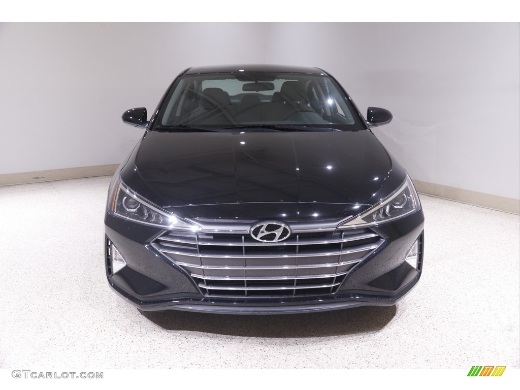 2019 Elantra SE - Phantom Black / Gray photo #2