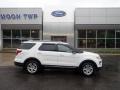 2019 Oxford White Ford Explorer XLT 4WD  photo #1