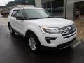 Oxford White - Explorer XLT 4WD Photo No. 9