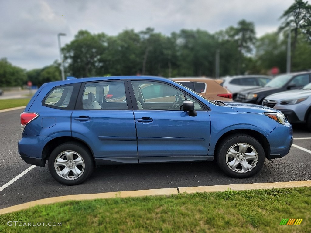 2017 Forester 2.5i - Quartz Blue Pearl / Gray photo #3