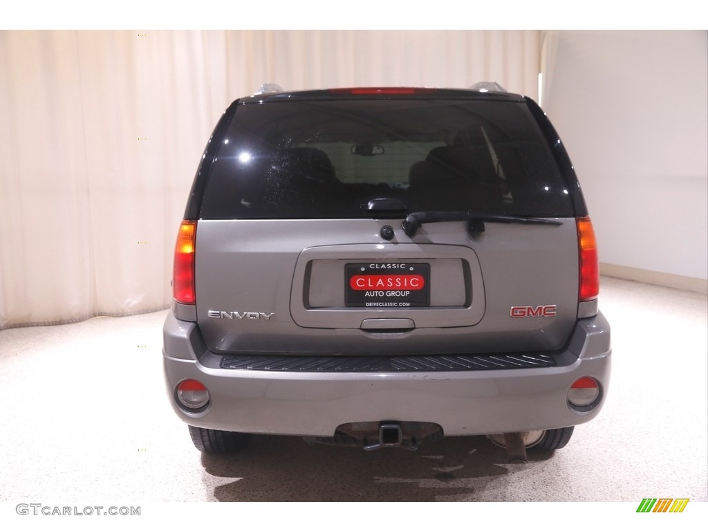 2009 Envoy SLE 4x4 - Steel Gray Metallic / Light Gray photo #15
