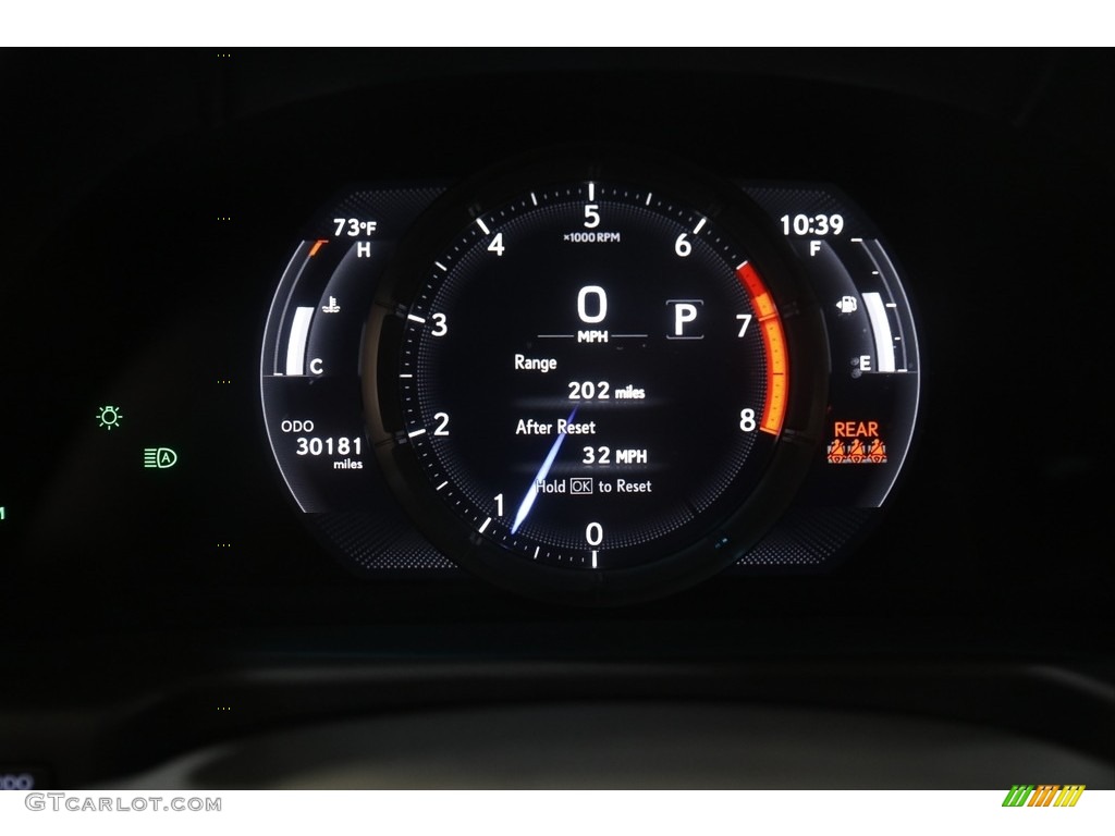 2020 Lexus ES 350 F Sport Gauges Photo #144566643