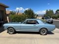 1966 Silver Blue Metallic Ford Mustang Coupe  photo #3