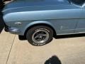 1966 Silver Blue Metallic Ford Mustang Coupe  photo #6