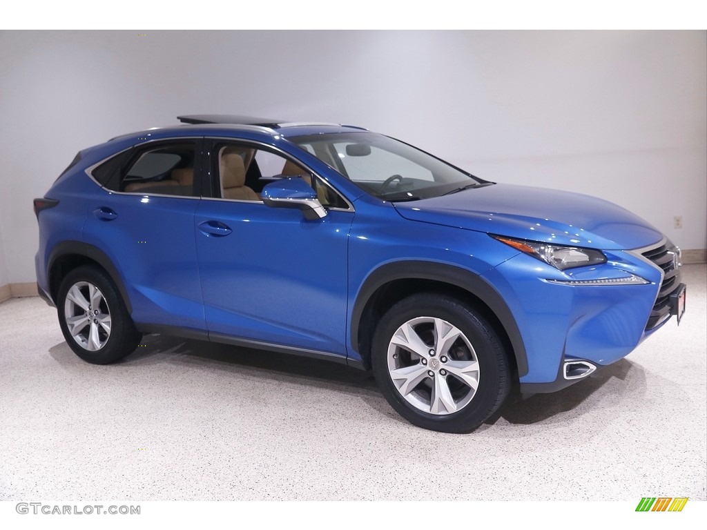 Blue Vortex Metallic 2017 Lexus NX 200t AWD Exterior Photo #144567183