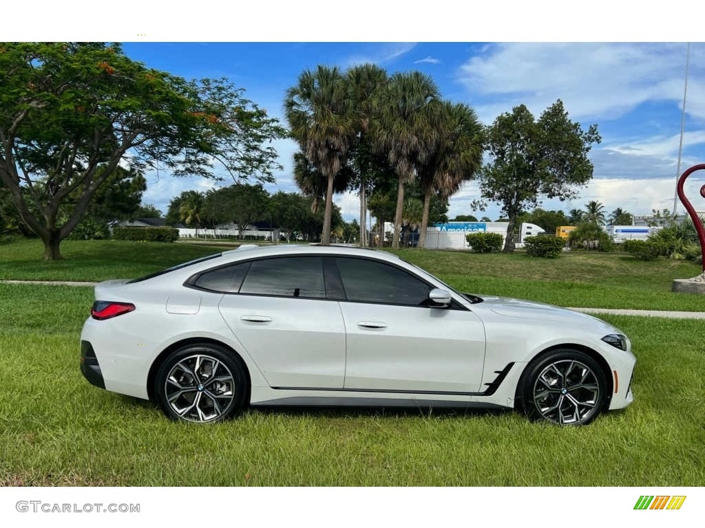 Mineral White Metallic 2022 BMW i4 Series eDrive40 Gran Coupe Exterior Photo #144567201