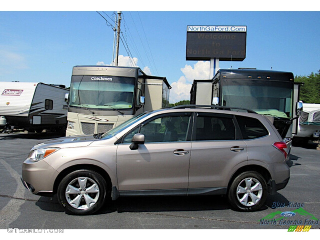 2015 Forester 2.5i Limited - Burnished Bronze Metallic / Black photo #2