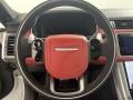 Pimento/Ebony 2022 Land Rover Range Rover Sport HST Steering Wheel