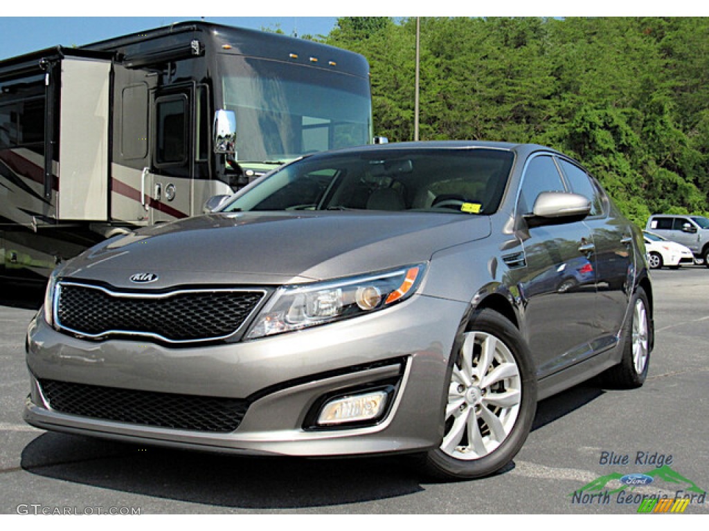 2015 Optima LX - Titanium Metallic / Gray photo #1