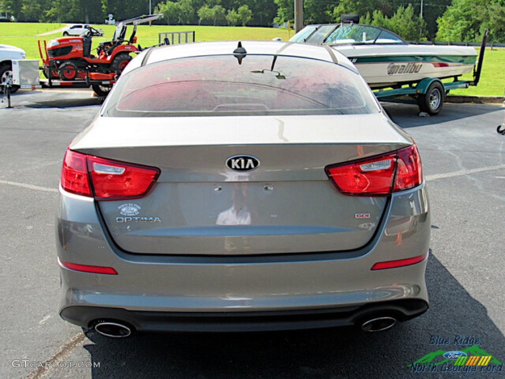 2015 Optima LX - Titanium Metallic / Gray photo #4