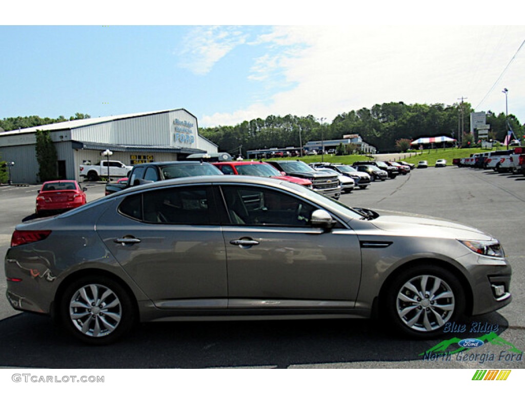 2015 Optima LX - Titanium Metallic / Gray photo #6