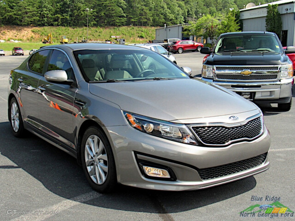 2015 Optima LX - Titanium Metallic / Gray photo #7