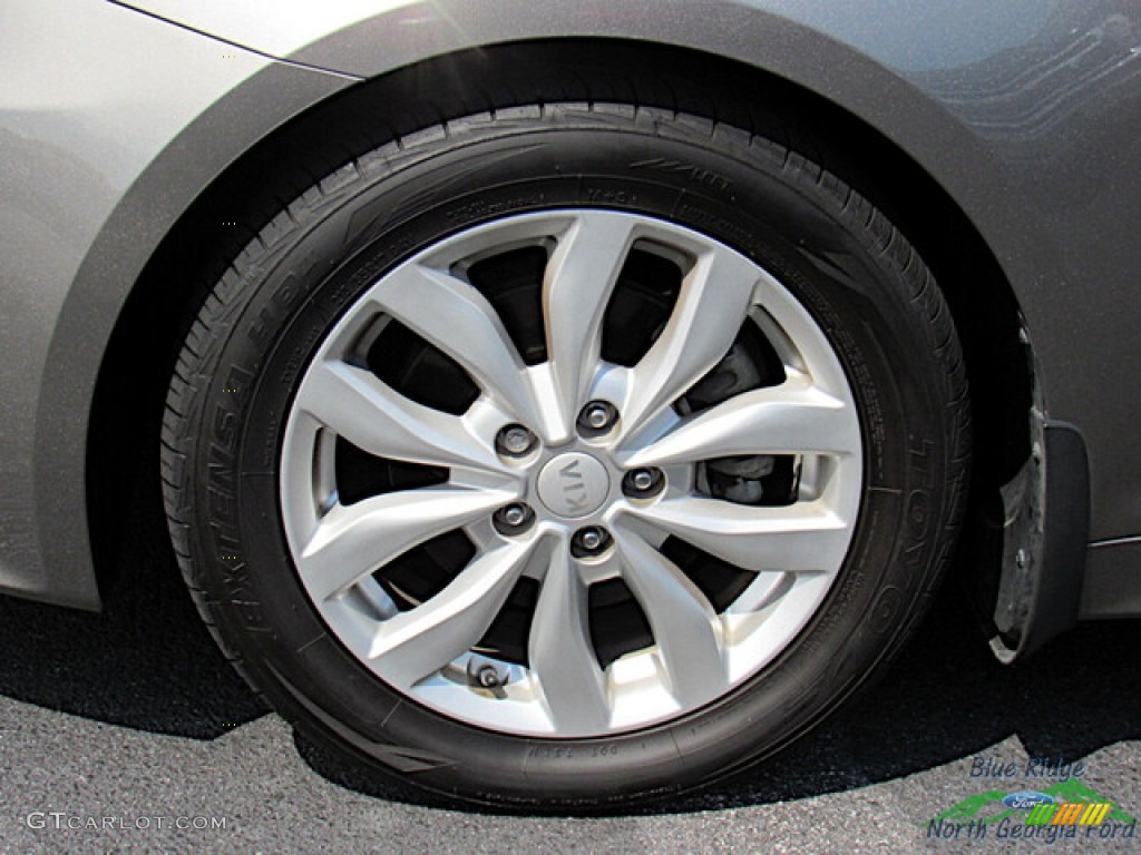 2015 Optima LX - Titanium Metallic / Gray photo #9