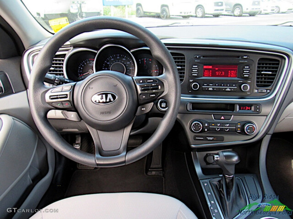 2015 Optima LX - Titanium Metallic / Gray photo #15